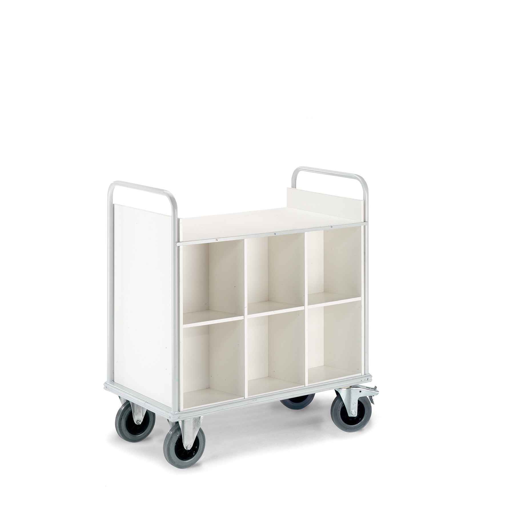 Aktentransportwagen (weiß Dekor)